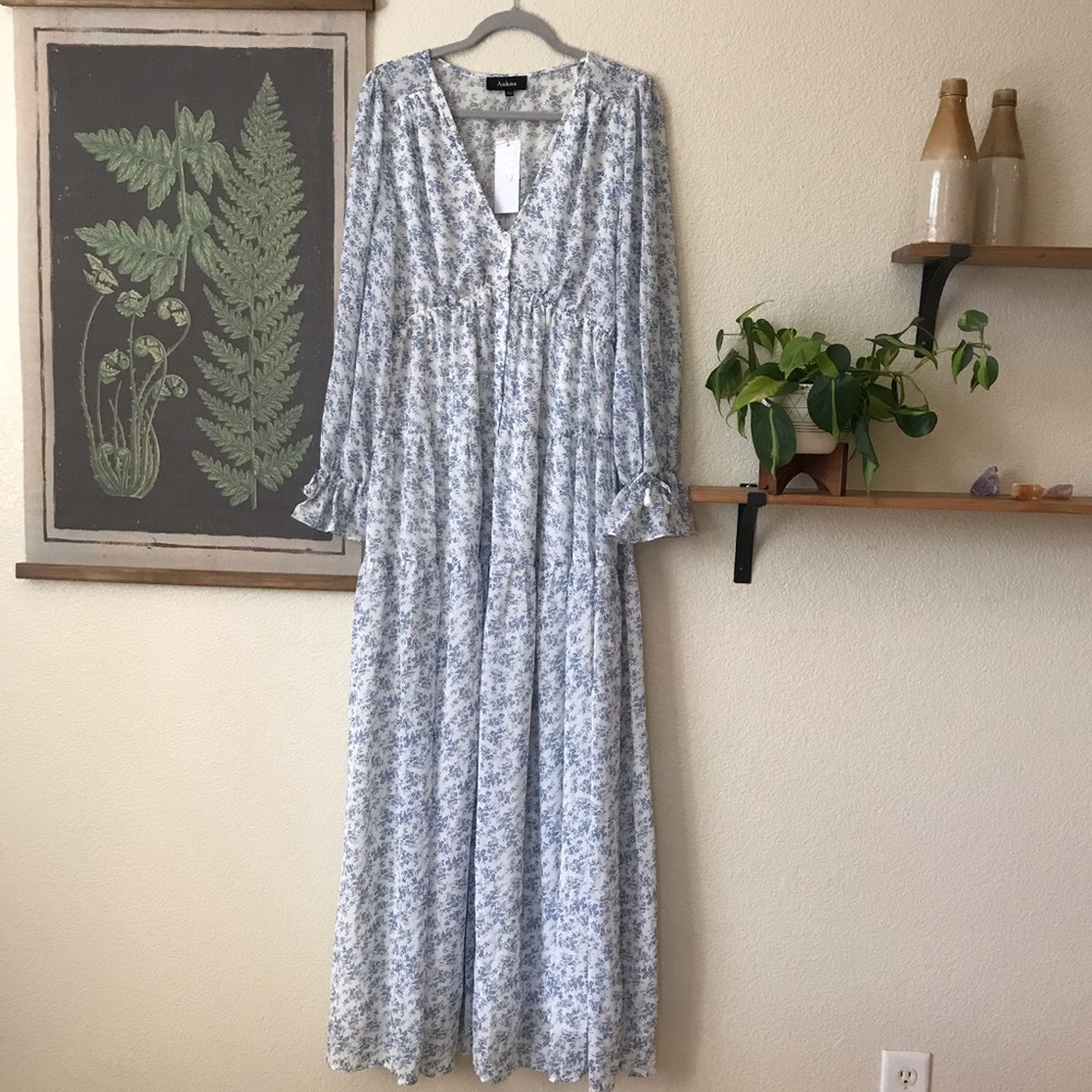 VICI ethereal floral maxi dress